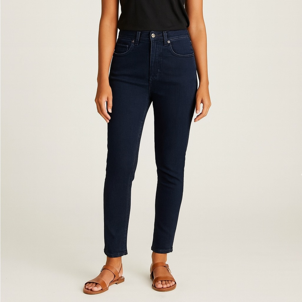 Universal Standard NWT Siene High Rise Skinny Jeans Women's XS Dark Wash Stretch